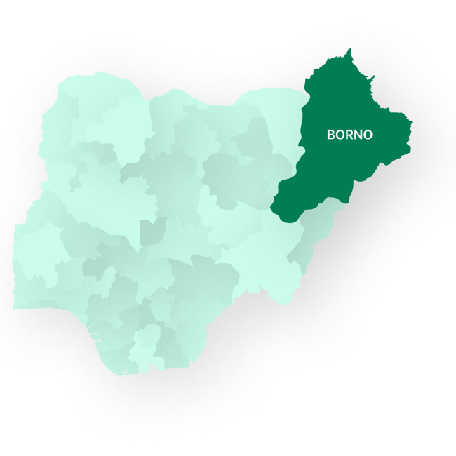 BORNO Map